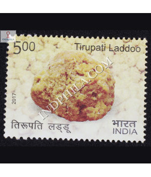 Indian Cuisine Tirupati Laddoo Commemorative Stamp