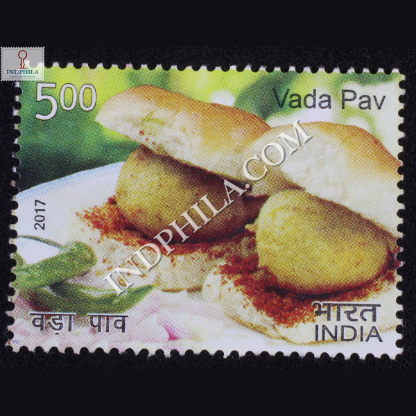 Indian Cuisine Vada Pav Commemorative Stamp