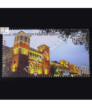Indian Railway Stations Hawrah Station Commemorative Stamp