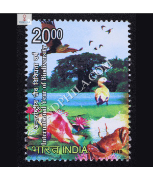 International Year Of Biodiversity S2 Commemorative Stamp