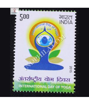 International Yoga Day Commemorative Stamp