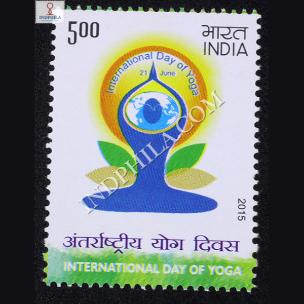 International Yoga Day Commemorative Stamp