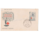 India 1963 Red Cross Centenary Fdc