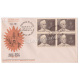 India 1969 Birth Centenary Of Laxmanrao Kirloskar Block Of 4 Stamp Fdc