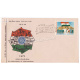 India 1972 25th Anniversary Of Independence Fdc