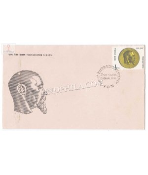 India 1974 Birth Centenary Of Nicholas Roerich Fdc