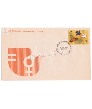 India 1975 International Womens Year Fdc