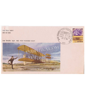 India 1978 75th Anniversary Of Powered Flight Fdc