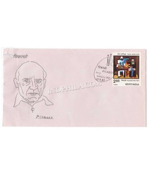 India 1982 Birth Centenary Of Pablo Ruiz Picasso Fdc