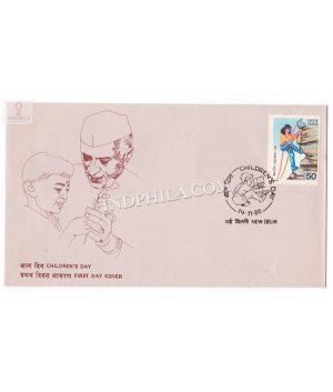 India 1986 National Childrens Day Fdc