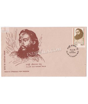 India 1986 Sri Alluri Seetarama Raju Fdc