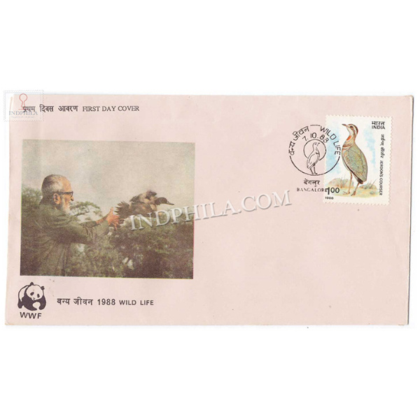 India 1988 Wild Life Week Fdc