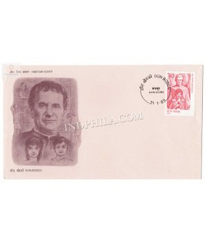 India 1989 Don Bosco Fdc