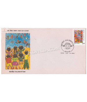 India 1991 National Childrens Day Fdc