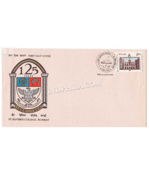 India 1994 125th Anniversary Of St Xaviers College Bombay Fdc