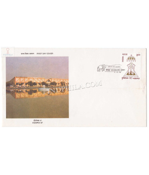 India 1996 Indepex 97 International Stamp Exhibition New Delhi Fdc