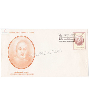 India 2000 50th Death Anniversary Of Swami Sahajanand Saraswati Freedom Fighter Fdc