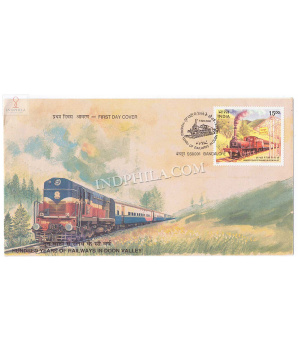 India 2000 Centenary Of Doon Valley Railway Fdc