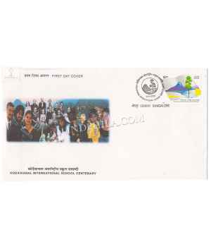 India 2000 Centenary Of Kodaikanal International School Fdc