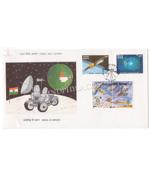 India 2000 Indias Space Programme Fdc