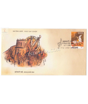 India 2001 Jhalkari Bai Fdc