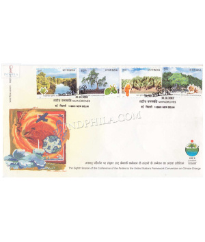 India 2002 8th Session Of The Conference Of The Parties To The United Nations Framework Mangroves Fdc