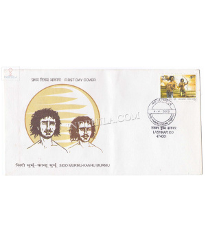 India 2002 Sido Murmu And Kanhu Murmu Fdc