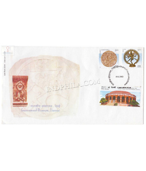 India 2003 151th Anniversary Of Government Museum Chennai Fdc