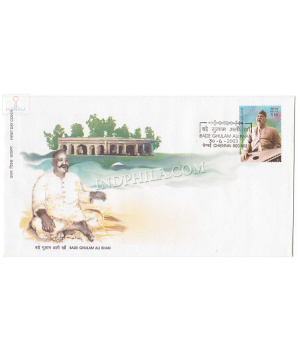 India 2003 Bade Ghulam Ali Khan Birth Centenary Fdc