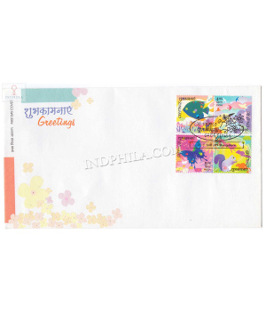 India 2003 Greetings Fdc