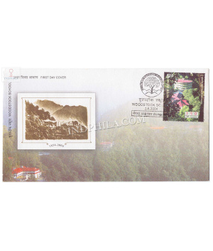 India 2004 150th Anniversary Of Woodstock School Fdc