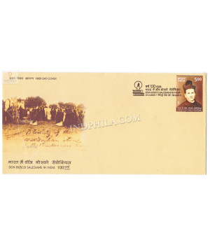 India 2006 100 Years Of Don Bosco Salesians In India Fdc