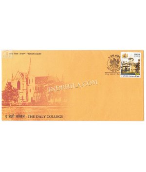 India 2007 125th Years Of The Daly College Indore Fdc