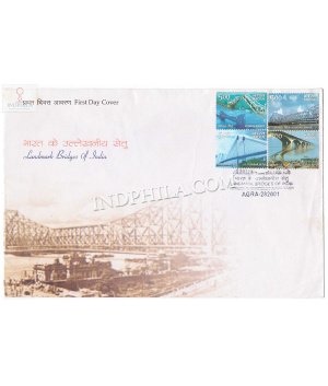 India 2007 Landmark Bridges Of India Fdc