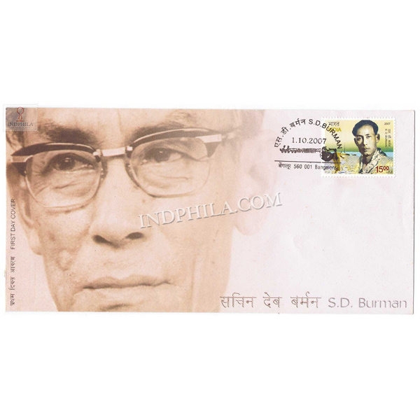 India 2007 S D Burman Birth Centenary Fdc