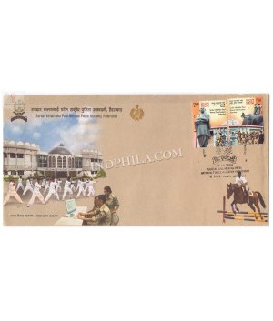 India 2008 60th Anniversary Of Sardar Vallabhai Patel National Police Academy Hyderabad Fdc