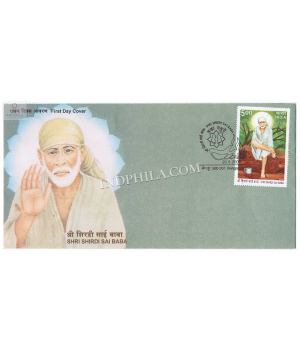 India 2008 90th Death Anniversary Of Saint Shirdi Sai Baba Fdc