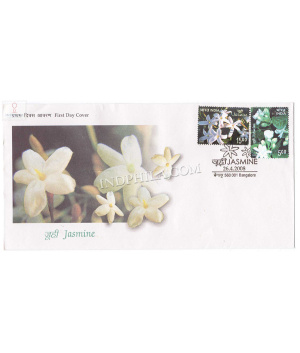 India 2008 Jasmine Fdc