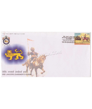 India 2009 Bicentenary Celebration Of 2nd Lancers Fdc