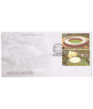 India 2010 Commonwealth Games Fdc