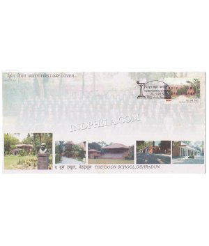 India 2010 The Doon School Fdc