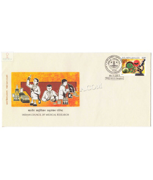India 2011 Centenary Tear Of Indian Council Of Medical Research Fdc