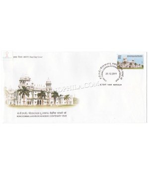 India 2011 Kgmc Csmmu Lucknow Academic Centenary Year Fdc