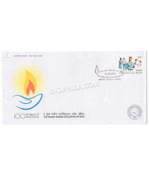 India 2011 The Trained Nurses Association Of India Fdc