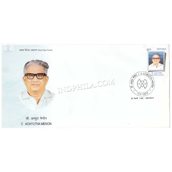 India 2013 C Achyutta Menon Fdc