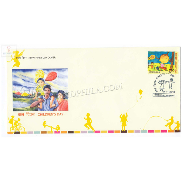 India 2013 Childrens Day Fdc