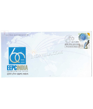 India 2015 60t Anniversary Engineering Export Promotion Council India Fdc
