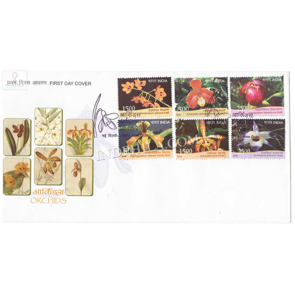 India 2016 Floriculture Trade Based On Orchids Fdc