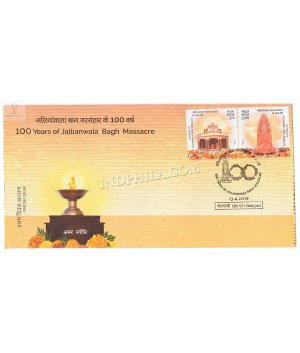 India 2019 100 Years Of Jallianwala Bagh Massacre Fdc