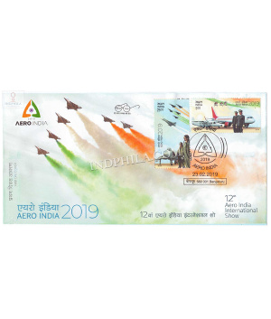 India 2019 Aero India Fdc